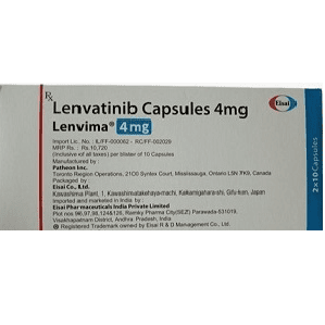 Lenvima 4mg capsule from Eisai Pharmaceuticals India Pvt Ltd