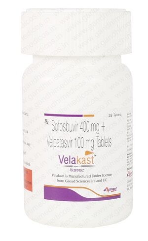 Velakast fot hepatitis C